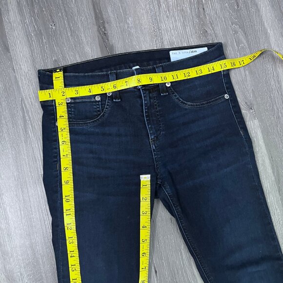 Rag & Bone Mid-Rise Skinny Ankle Capri Jeans Sz 29 - Picture 12 of 13